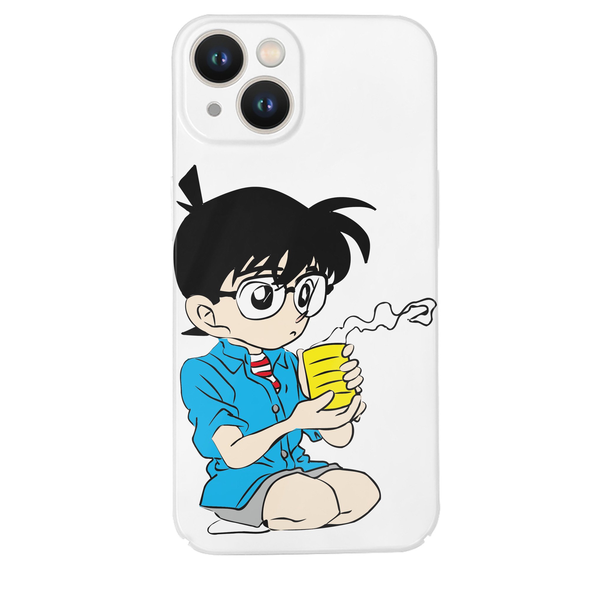 （画像用） 名探偵コナン 江戸川 コナン Detective Conan Conan Edogawa 【iPhone 14シリーズ対応】ハードケース